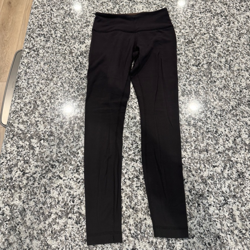 Lululemon Reversible Black and Brown Leggings